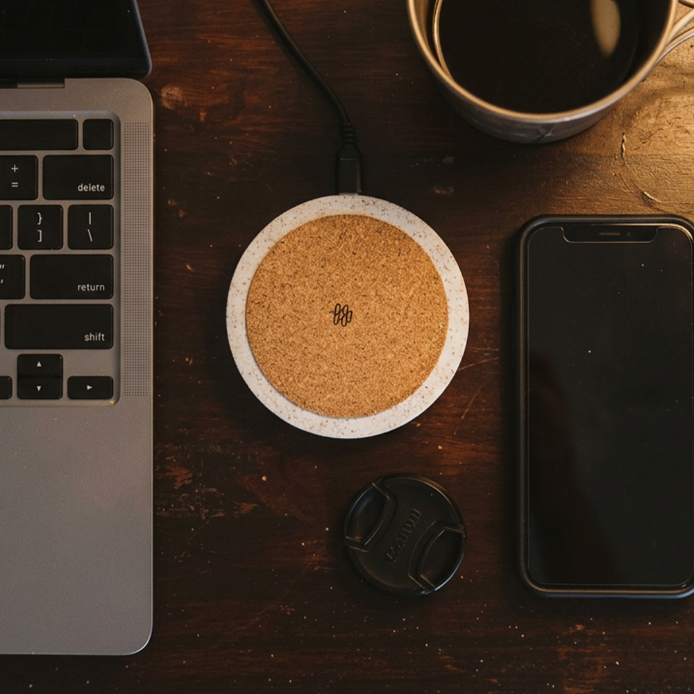 Carregador sem Fio Eco Cork | Händz