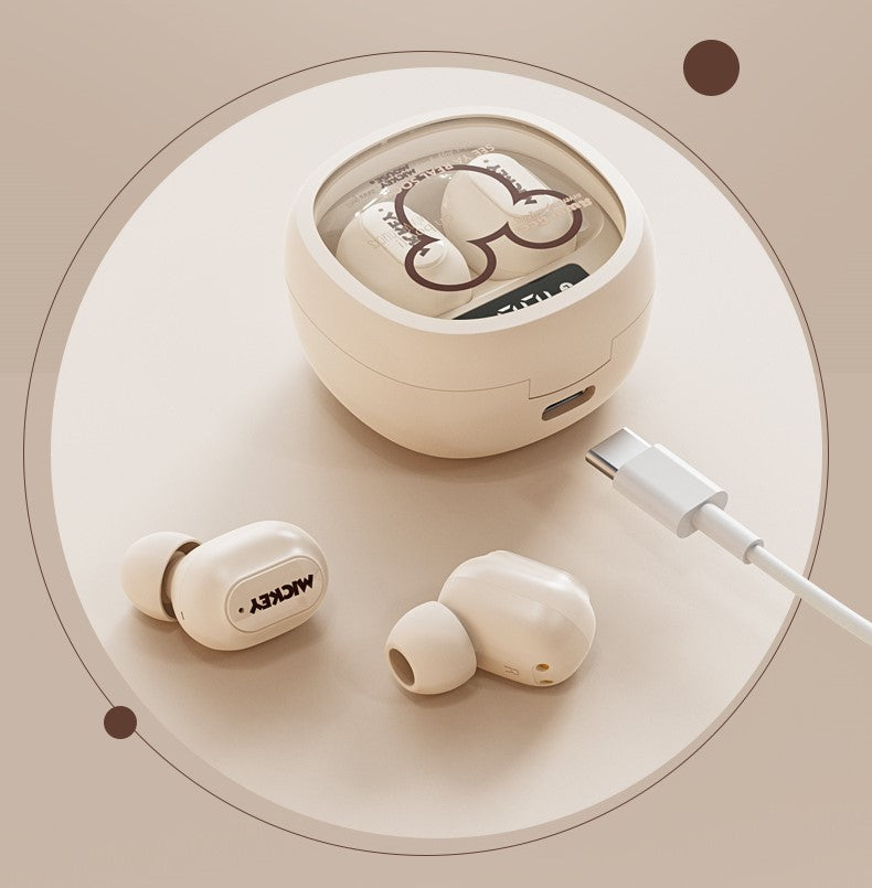 Fone de Ouvido - Mickey - Bege