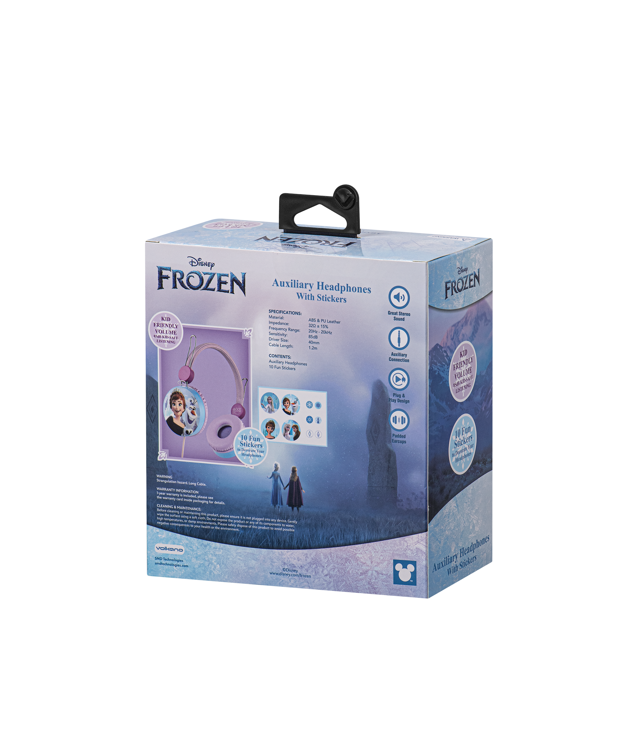 Fone de Ouvido com fio - Frozen