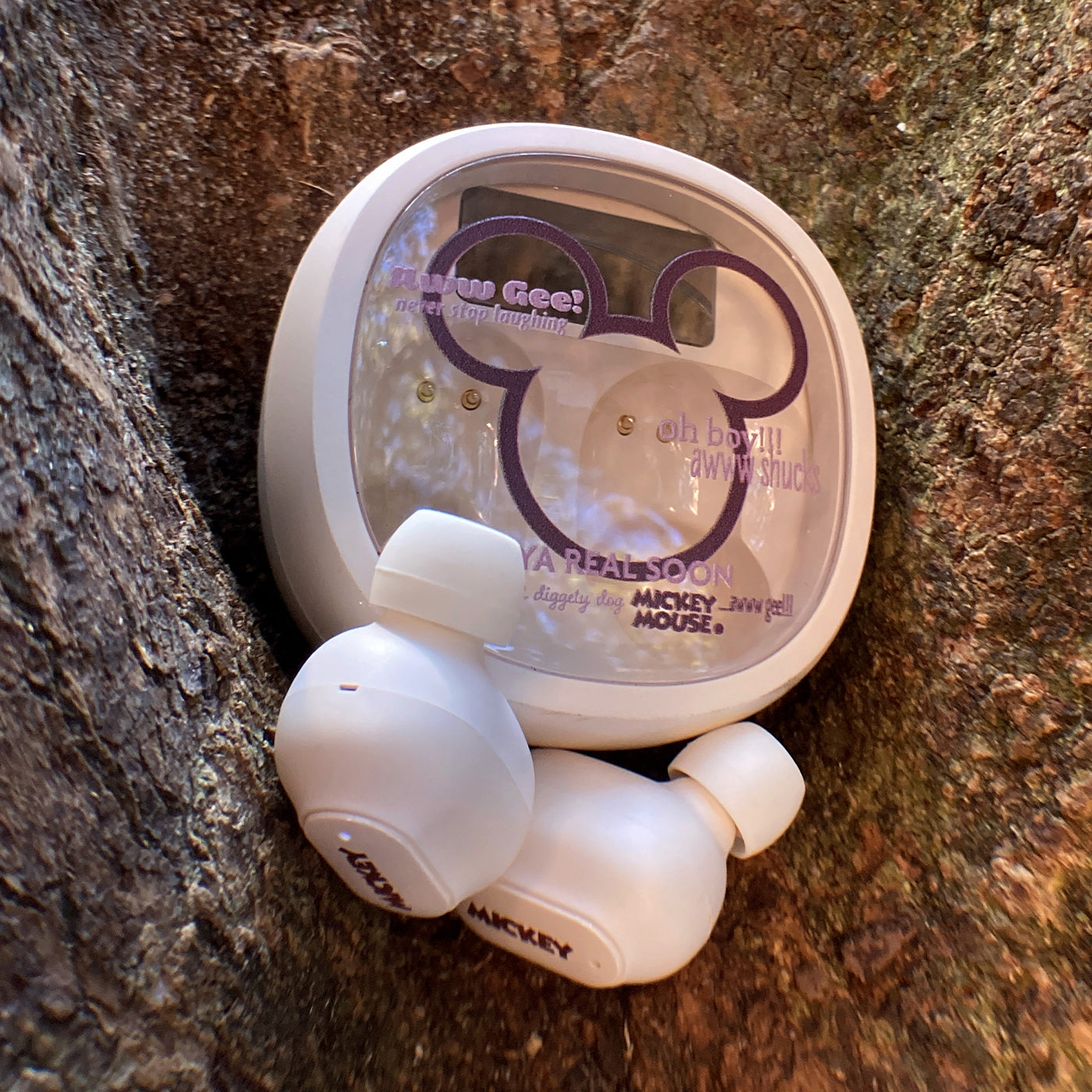 Fone de Ouvido - Mickey - Bege