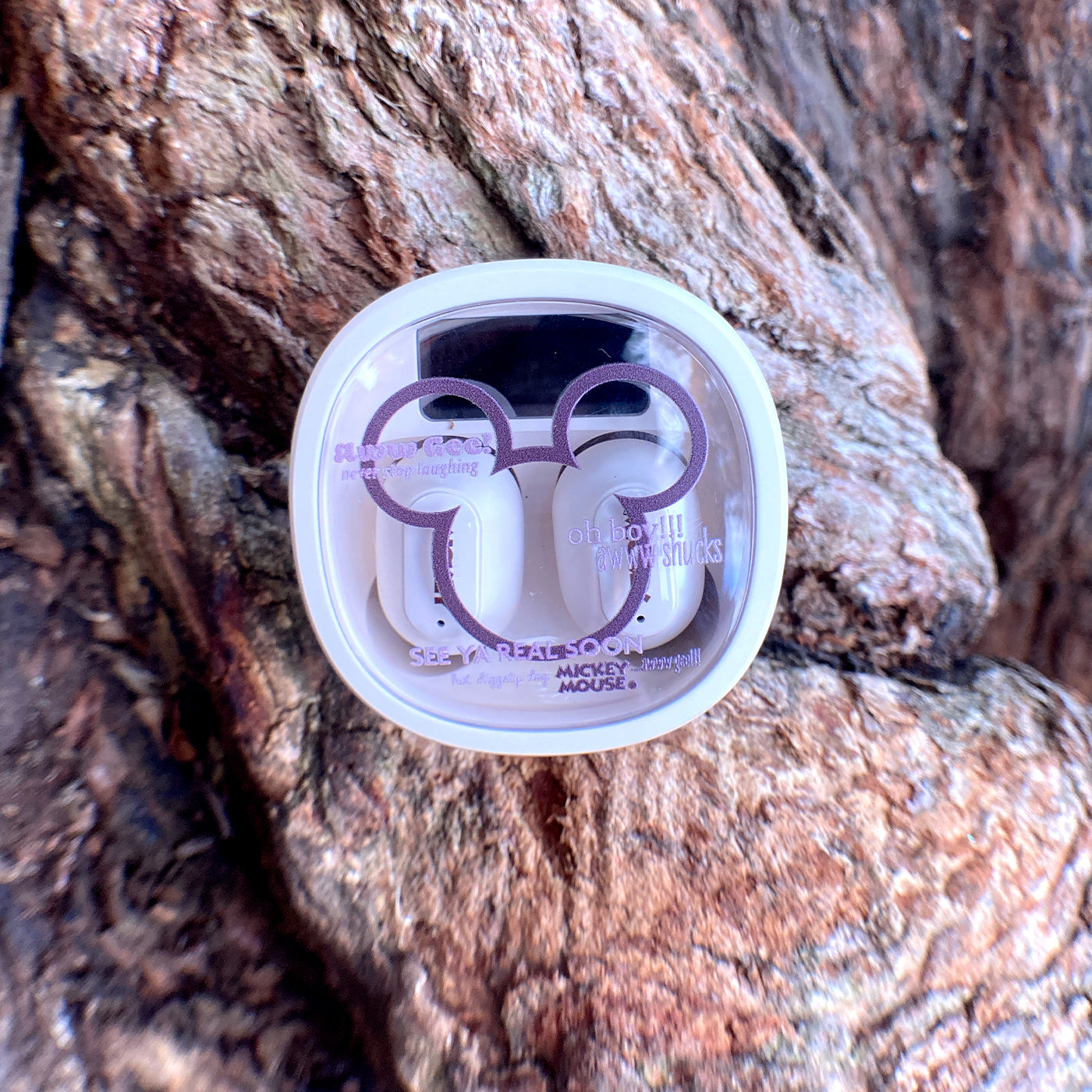 Fone de Ouvido - Mickey - Bege