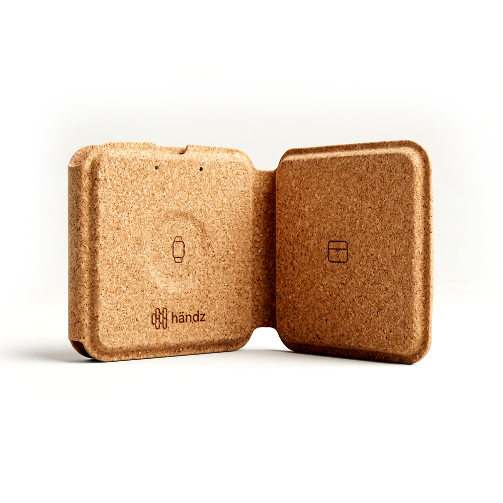 Carregador sem Fio 3 em 1 Cork Triple Charge | Händz